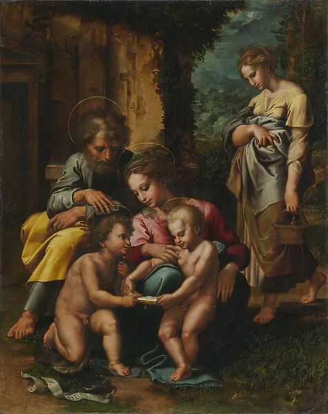 Holy Family Giulio Romano Giulio Pippi Italian
