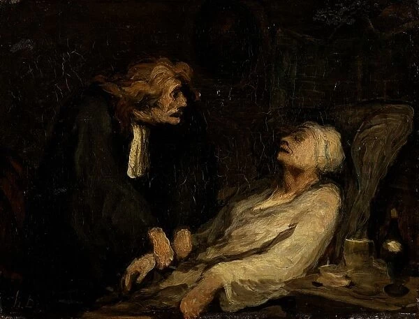 HonorA Daumier Hypochondriac Le Malade imaginaire