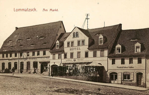 Hotels Landkreis MeiBen Lommatzsch 1906
