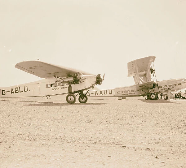 Imperial Airways airplanes Hanno right Apollo