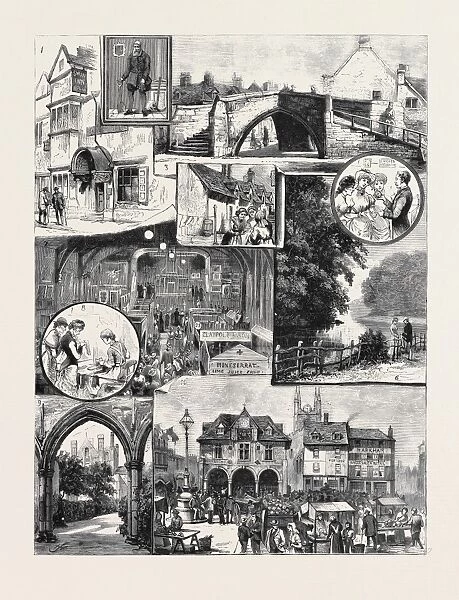The Industrial Exhibition at Peterborough, Sketches in and Around the Town: 1