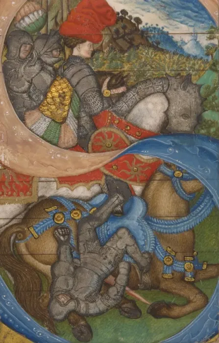 Framed Print : Initial S: The Conversion of Saint Paul