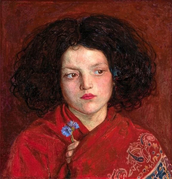 The Irish Girl, Ford Madox Brown, 1821-1893, British