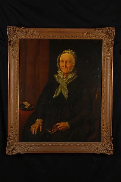 Jacob Akkersdijk Portrait Elisabeth Bunk portrait painting