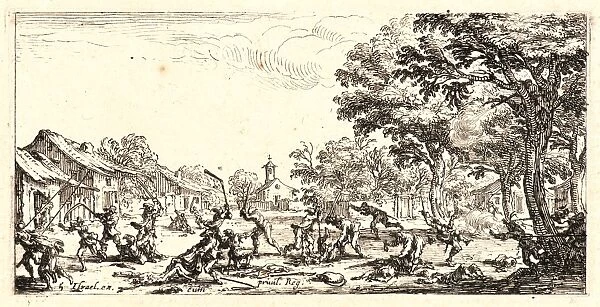 Jacques Callot (French, 1592 - 1635). The Revenge of the Peasants (La Revanche des Paysans)