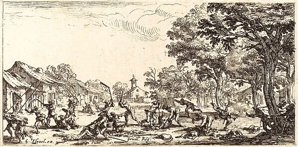 Jacques Callot, French (1592-1635), The Peasants Revenge, c. 1633, etching