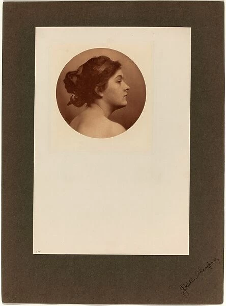 James Wells Champney, A Study, American, 1843 - 1903, 1901, photogravure in red