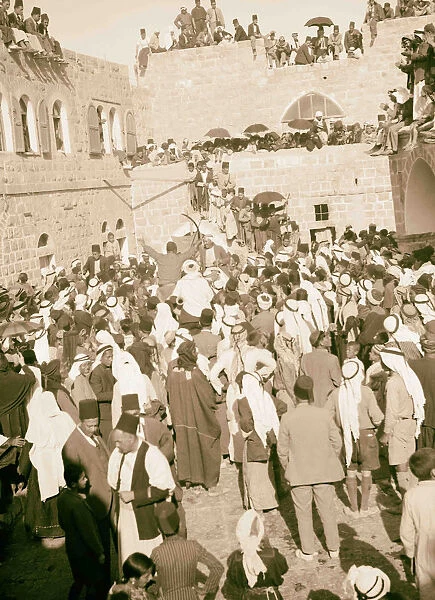 Jerusalem shrine Nebi Musa 1937 West Bank
