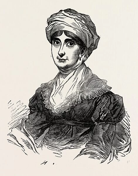 Joanna Baillie, 1762-1851, Scottish Poet and Dramatist