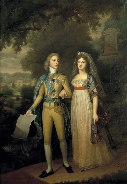 Jonas Forsslund King Gustav IV Adolf Queen Fredrika Dorotea Wilhelmina