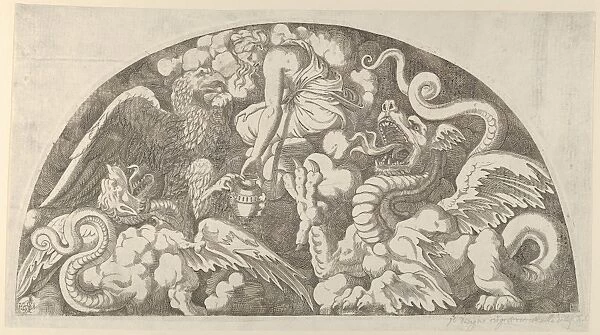 Jupiter Eagle Bringing Water Styx Psyche 1540-56