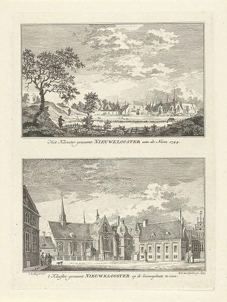 Klooster Nieuwklooster 1744 Klooster Nieuwklooster aan de Niers 1744