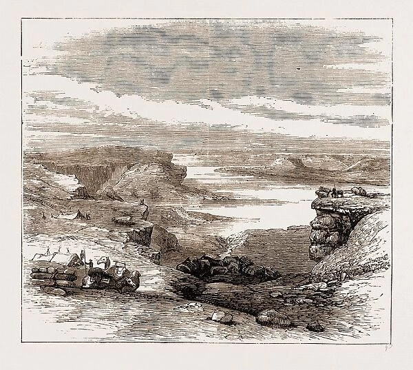 Lake-Koundi and Wells of Arth-Koundi, the Russian Expedition to Khiva 1873