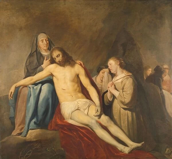 Lamentation Christ Women Hell Pieter Fransz de Grebber