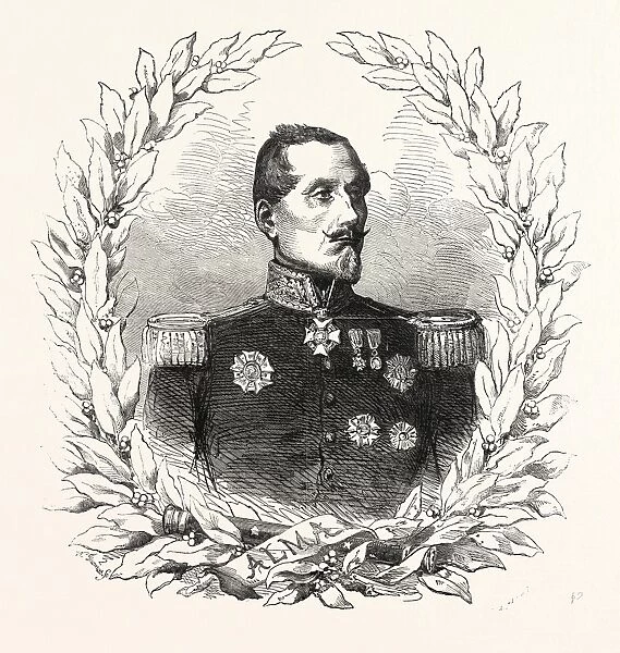 The Late Marshal St. Arnaud, Commander-In-Chief of the Allied Armies, 1854