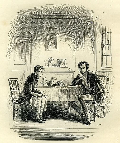 Little Dorrit, At Mr. John Chiverys tea-table