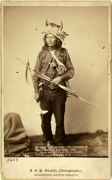 Little, instigator of Indian Revolt at Pine Ridge, 1890, John C