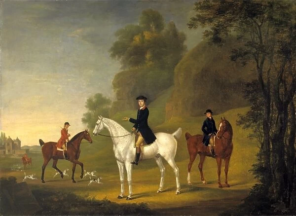 Lord Bulkeley and his Harriers, his Huntsman John Wells and Whipper-In R