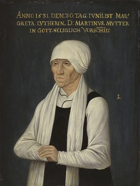 Lucas Cranach Elder Margareta Luther dead 1531