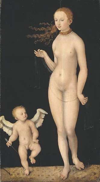 Lucas Cranach Elder Venus Cupid Amor painting