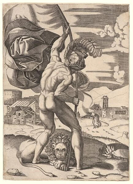 Marcantonio Raimondi (Italian, ca. 1470  /  1482 - 1527  /  1534), possibly after Raphael