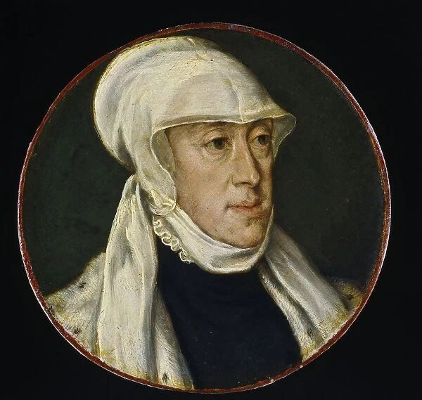 Maria Hungary Regent Netherlands Round portrait
