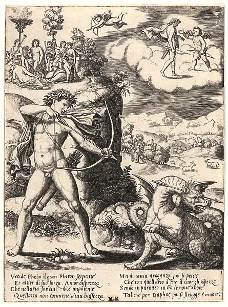 Master of the Die (Italian, born ca. 1512, active 1532  /  1533) after Giulio Romano (Italian
