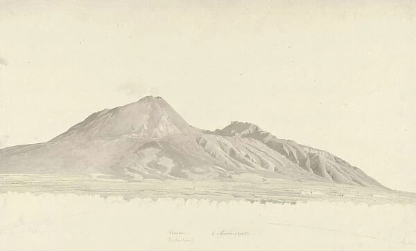 Mount Vesuvius View Drawing group 46 drawings
