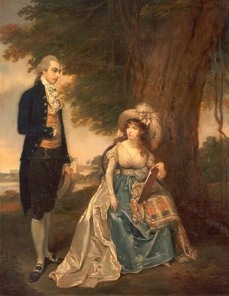 Mr. and Mrs. Fraser, Arthur William Devis, 1762-1822, British