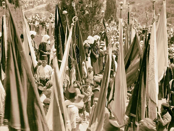 Neby Mousa Boy scouts Closer view flags 1936