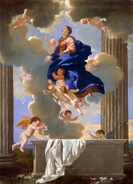Nicolas Poussin, The Assumption of the Virgin, French, 1594-1665, c