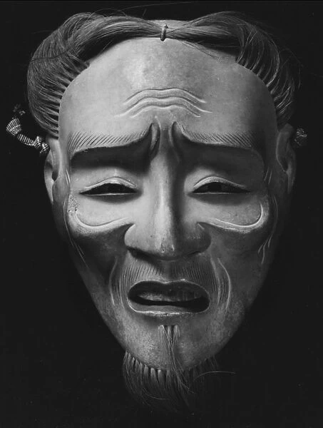 Noh Mask Kojo Old Man Edo period 1615-1868