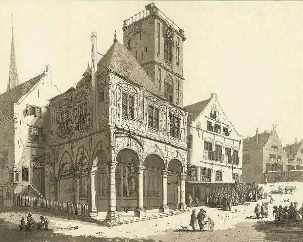Old Town Hall Amsterdam destruction great fire