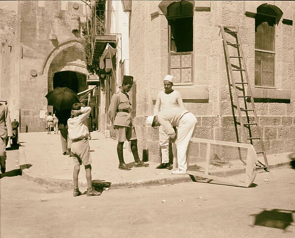 Palestine disturbances 1936 Jaffa Gate police-station