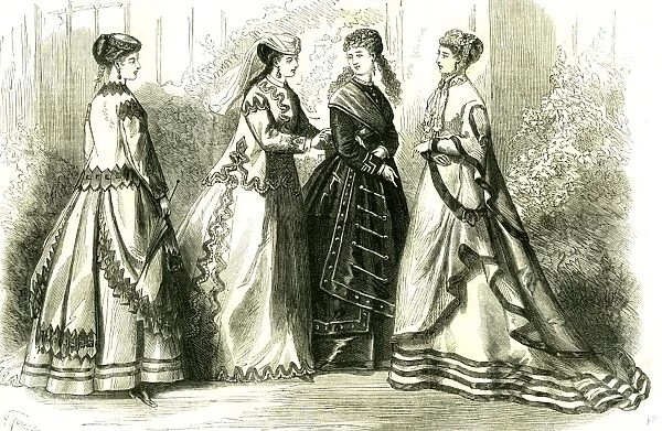 paris, france, 1867, september, clothes, clothing, couture, dress, dressmaker, fabric