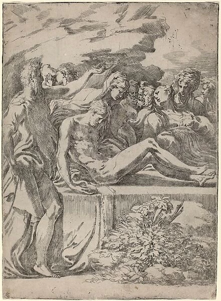 Parmigianino (Italian, 1503 - 1540), The Entombment, c