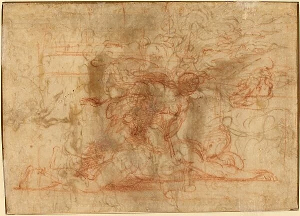 Parmigianino (Italian, 1503 - 1540), Jael and Cisera?, c
