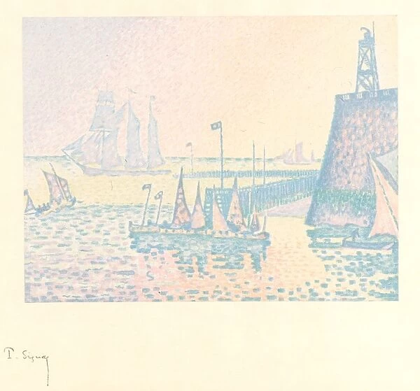 Paul Signac (French, 1863 - 1935). Evening (Le Soir), 1898