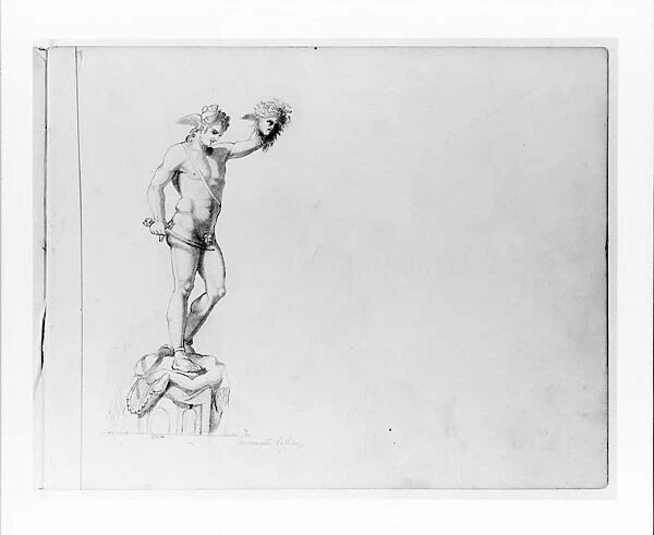 Perseus Sketchbook ca 1860 Graphite paper 8 1  /  16