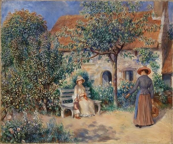 Pierre-Auguste Renoir Brittany En Bretagne 1886