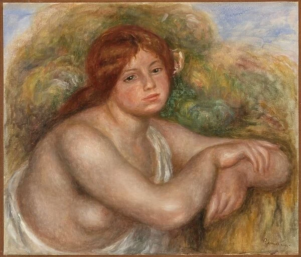 Pierre-Auguste Renoir Nude Study Bust Woman etude de nu
