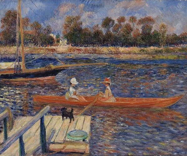 Pierre-Auguste Renoir Seine Argenteuil La Seine A Argenteuil