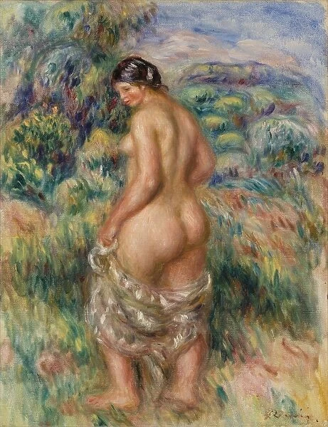 Pierre-Auguste Renoir Standing Bather Baigneuse debout