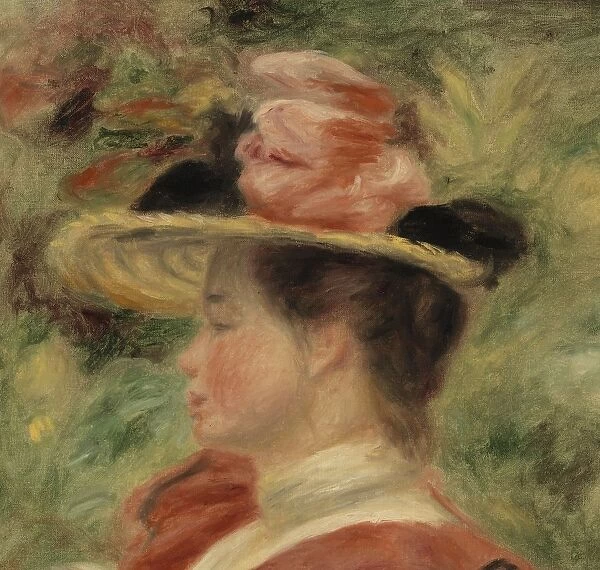 Pierre-Auguste Renoir Woman Glove Femme au gant