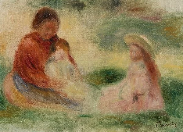 Pierre-Auguste Renoir Young Family La Jeune famille