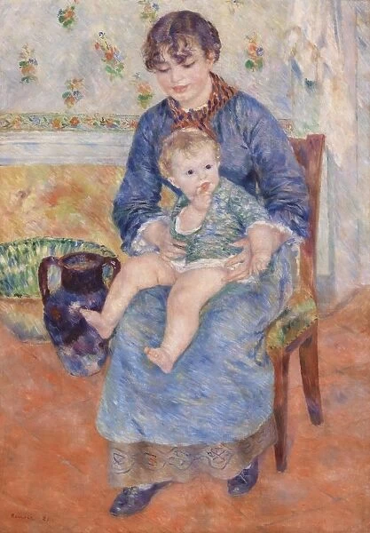 Pierre-Auguste Renoir Young Mother Jeune mA┼íre