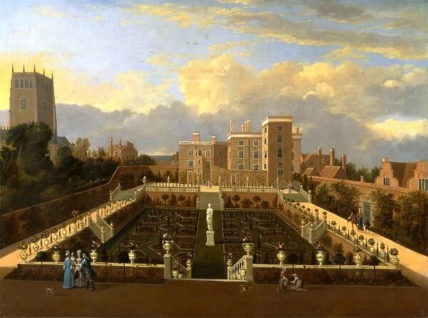 Pierrepont House, Nottingham, Nottinghamshire, unknown artist, 18th century, British