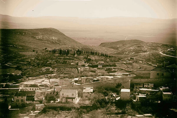 Plain Esdraelon telephoto Nazareth 1900 Israel