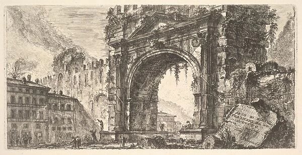 Plate 17 Arch Rimini built Augustus Arco di Rimino fabbricato da Augusto