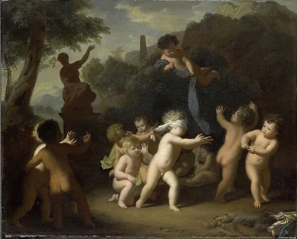 Playing Putti, Hendrik van Limborch, 1700 - 1720